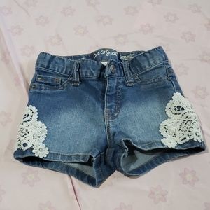 Toddler denim shorts